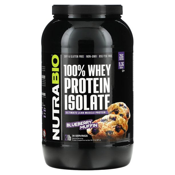 Nutrabio Whey-Iso Protein  2lb