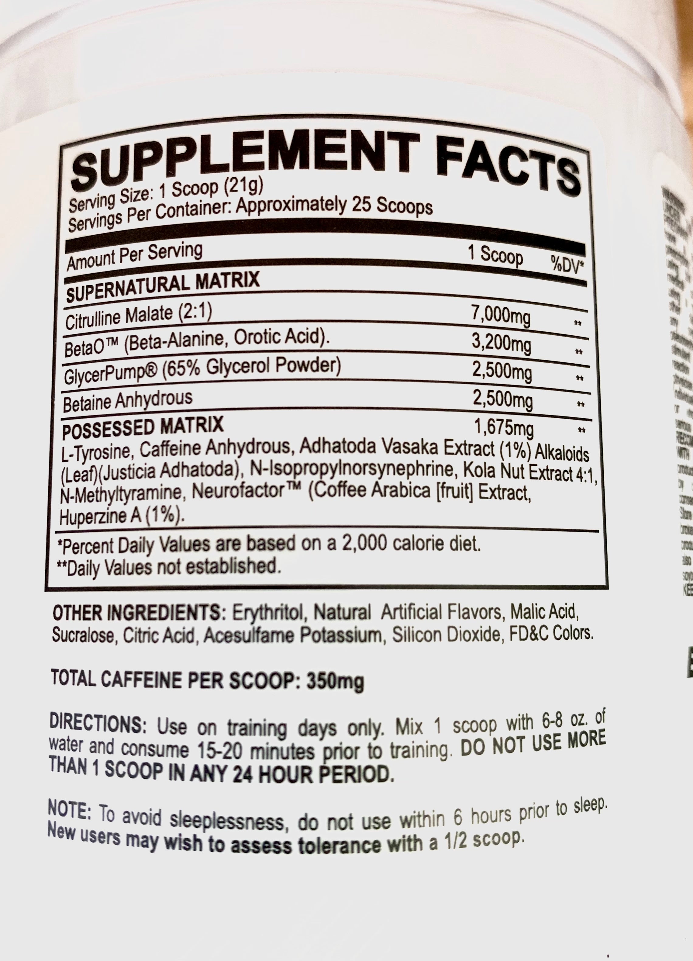 Black Magic BZRK Pre- Workout