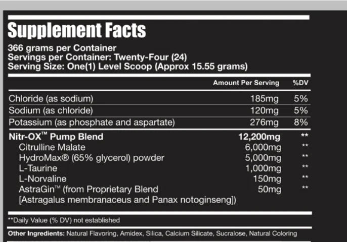 Project AD Nitr-OX Stim- Free Unflavored