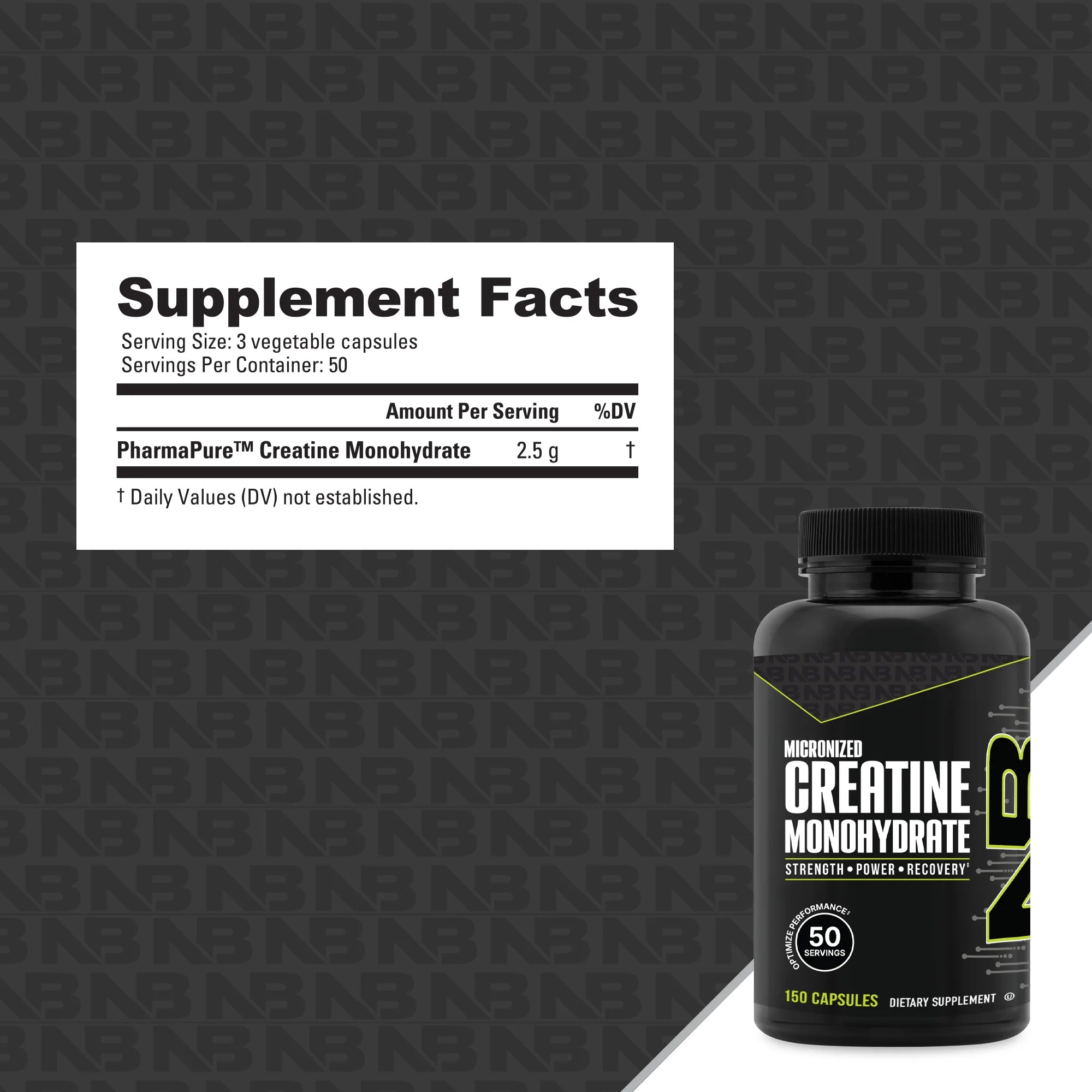 Micronized Creatine Monohydrate (capsules)