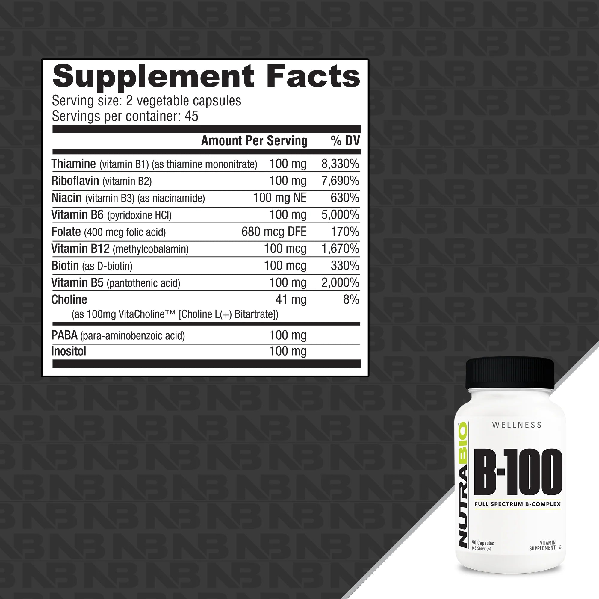 Nutrabio B 100