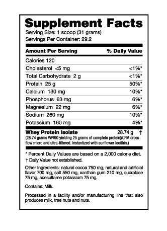 Nutrabio Whey-Iso Protein  2lb