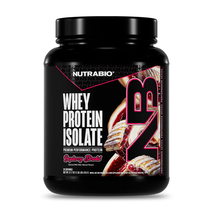 Nutrabio Whey Isolate Raspberry Strudel