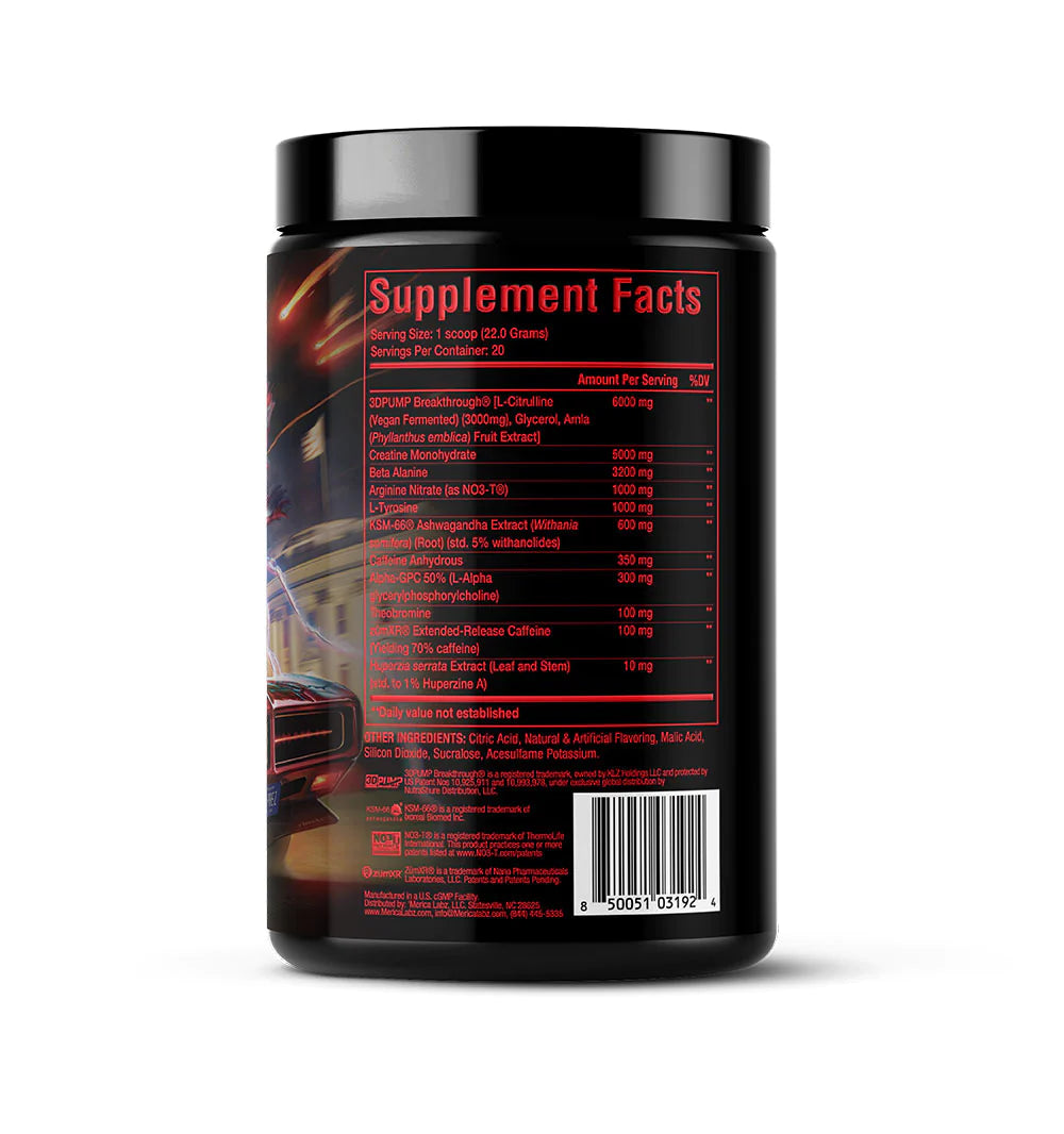 Red, White, & Boom Pre-Workout