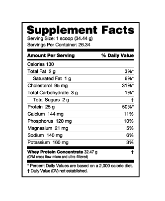 Nutrabio Classic Whey Protein