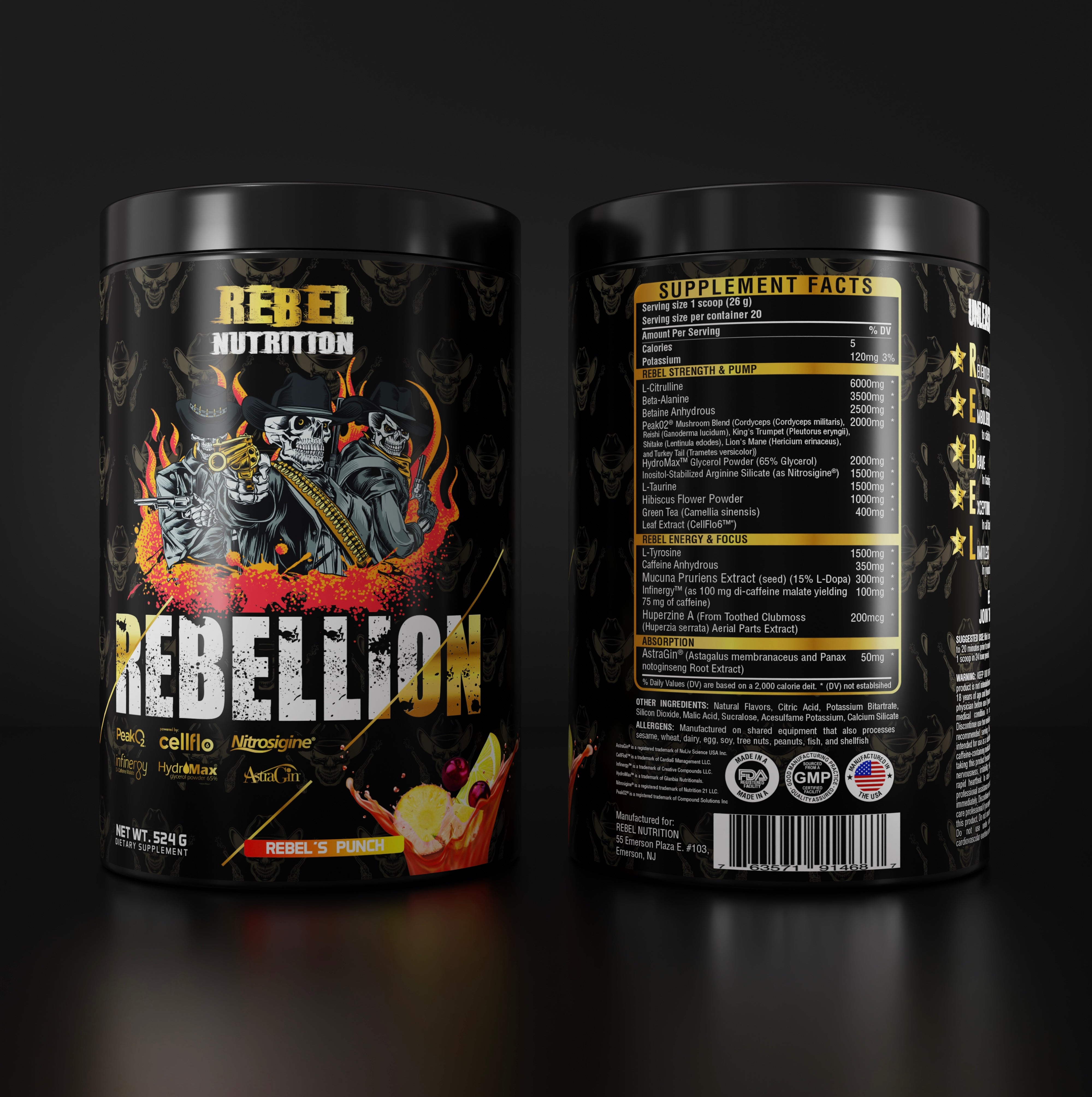 REBELLION Pre-Workout