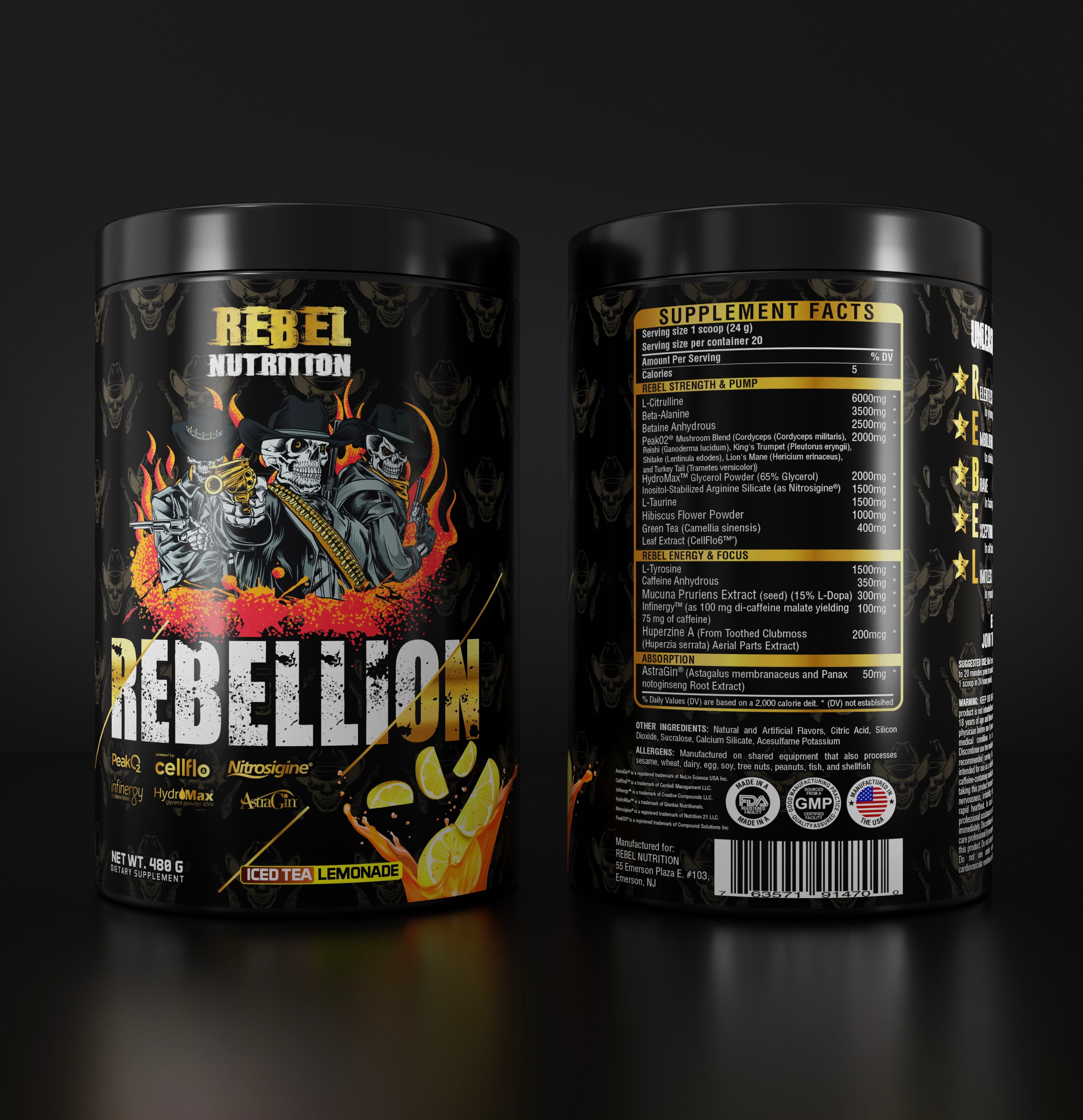 REBELLION Pre-Workout